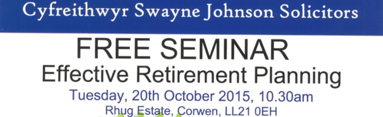 Free Seminar Retirement Planning