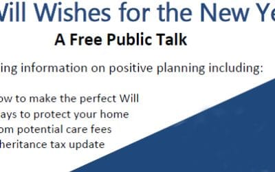 Free Public Talk – Will Wishes for the New Year