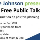 swayne johnson free public talk north wales chester