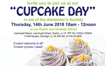 Swayne Johnson Solicitors are participating in Cupcake Day!