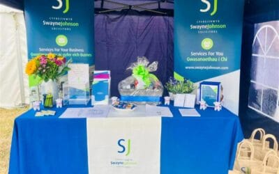 Swayne Johnson at the Denbigh Flower Show 2025